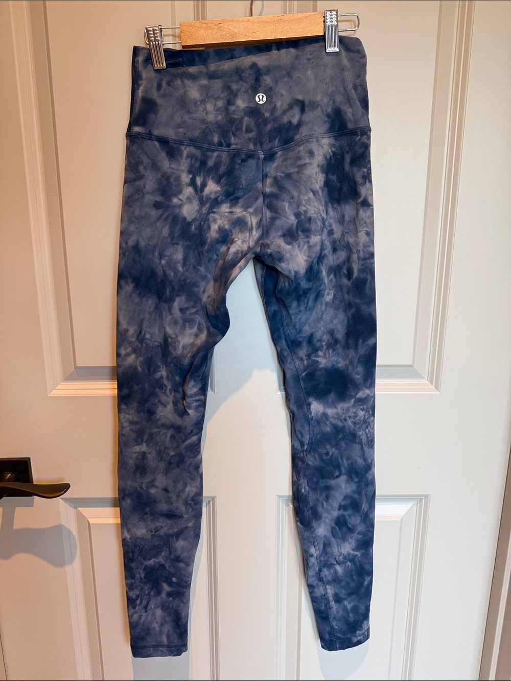 lululemon athletica Tie-Dye High-Rise Leggings in Navy/Slate -28 length